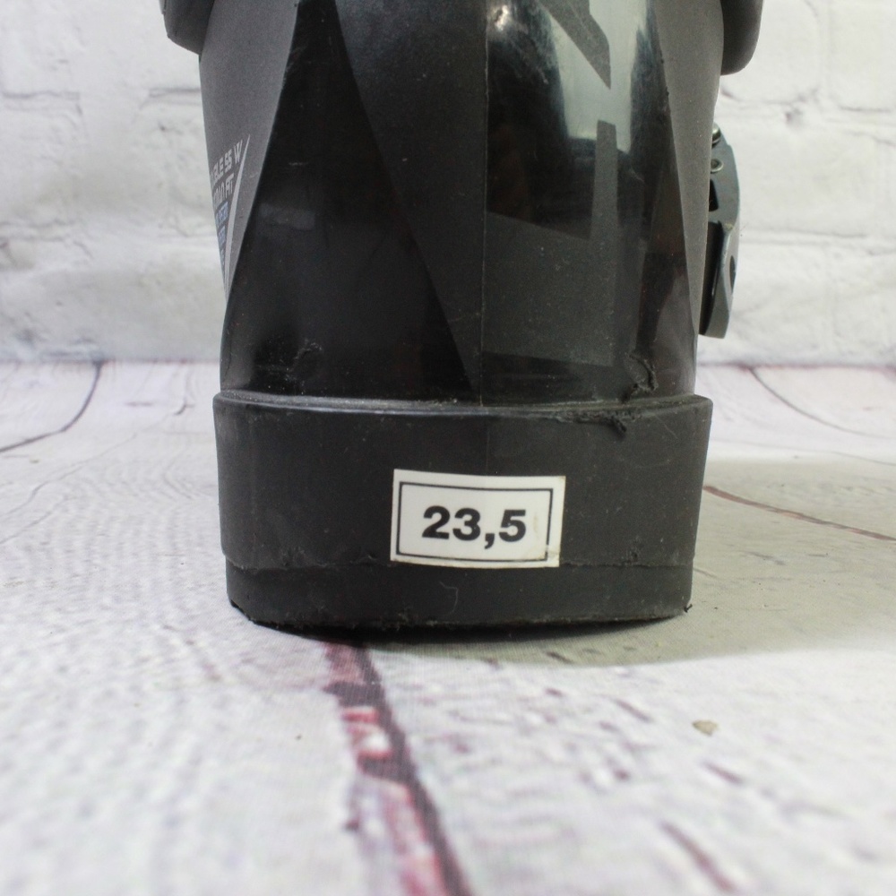 Lange Double 55 Women Fit Black Ski Boots Size 23.5 - Picture 8 of 9